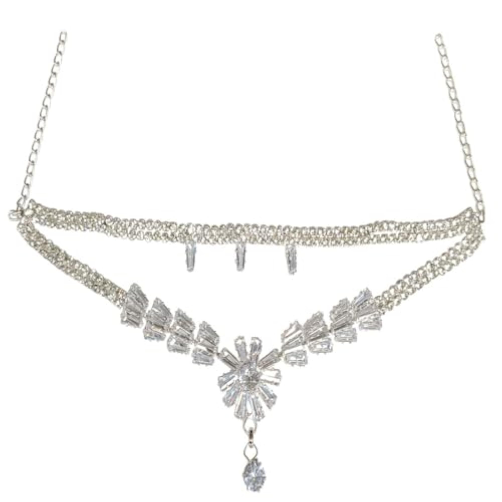 Jewellery Neckset with Earrings, Elegant Design