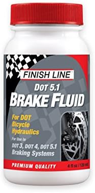 Finish Line High Performance DOT 5.1 Brake Fluid, 4-Ounce