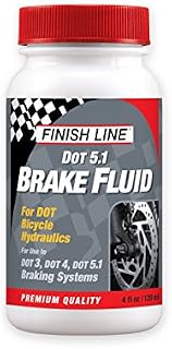 Finish Line High Performance DOT 5.1 Brake Fluid, 4-Ounce