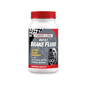 Finish Line High Performance DOT 5.1 Brake Fluid, 4-Ounce
