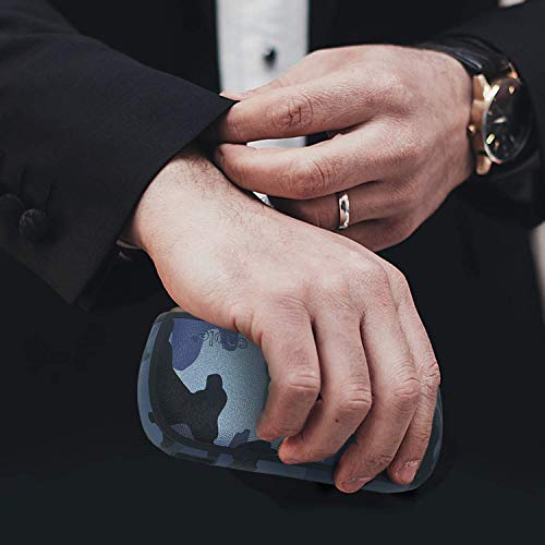 Cable Technologies Camou beschermhoes compatibel met IQOS® 3, halfstijve beschermhoes voor e-sigaret, tegen krassen, vallen en stoten, camouflagepatroon (blauw) - Afbeelding 4