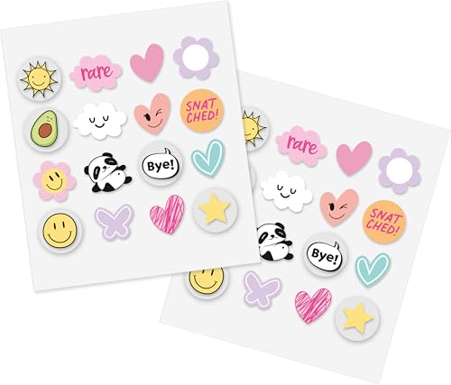 essence spot squad PIMPLE PATCHES, Treatments, Mehrfarbig, Anti-Pickel, pflegend, abdeckend, für unreine Haut, vegan, ohne Parfüm, ohne Alkohol, ohne Parabene, 1er Pack (32pcs)