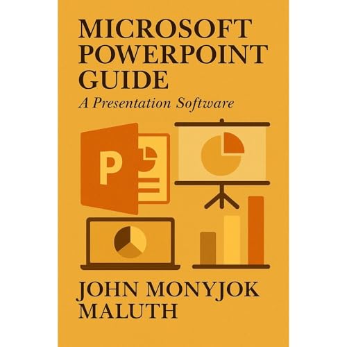 Microsoft PowerPoint Guide Audiolibro Por John Monyjok Maluth arte de portada