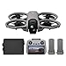 DJI Avata 360 Fly More Combo (RC 2), 360°-Drohne mit 1-Zoll-8K-360°-Imaging für FPV- und Luftaufnahmen, 360°-Kameradrohne mit Propellerschutz. Enthält die RC 2 für präzise Steuerung und drei Akkus.