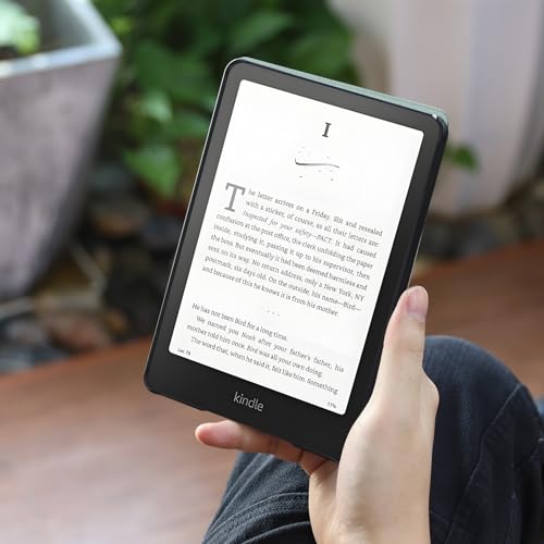 CoBak Hülle für 7 Zoll Kindle Paperwhite 12th Gen 2025/2024 und Kindle Colorsoft Signature Edition - Völlig Neue Smart Cover mit Auto Schlaf/Aufwach, Salbeigrün