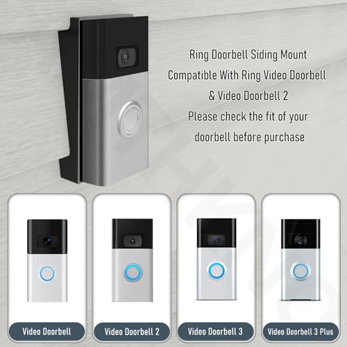 Plaque de réglage d'angle pour support de sonnette Ring Video Doorbell 2 3 Plus - 5