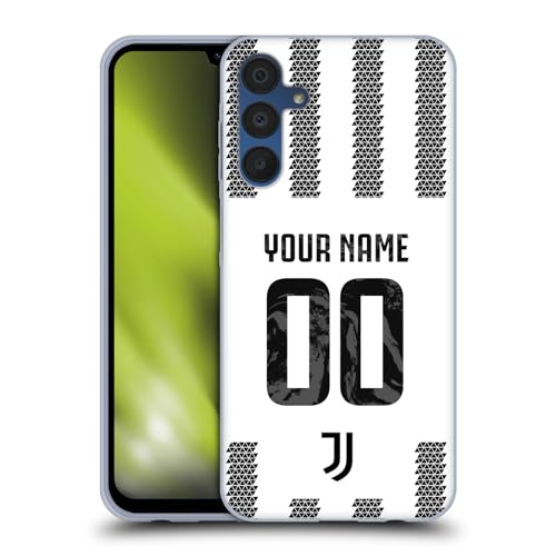 Licenza Ufficiale Personalizzata Personale Juventus Football Club Home Kit Partita Custodia gel Protezione di Grado Militare Compatibile con Samsung Galaxy A15