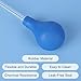 Labasics 10pcs Rubber Pipette Bulbs, Dropping Suction Caps, Lab Squeeze Bulbs for 1-10ml Pipettor, Laboratory Accessory