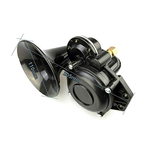 Sangmei 12V/ 24V 120DB Alto-falante alto e único trompete caracol buzina de ar para sirene alto-fala