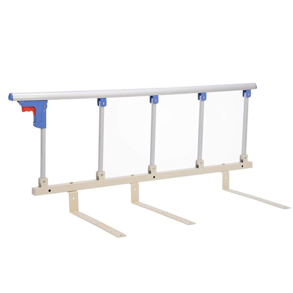 Barandilla De Cama Plegable Protector Lateral De Seguridad para Personas Mayores, Asa De Ayuda para Adultos Barandilla De Cama para Discapacitados Barra De Parachoques con Agarre De Metal pa