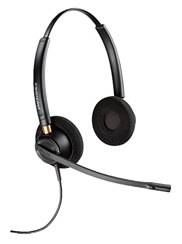 Plantronics 89434-01 Wired Headset, Black