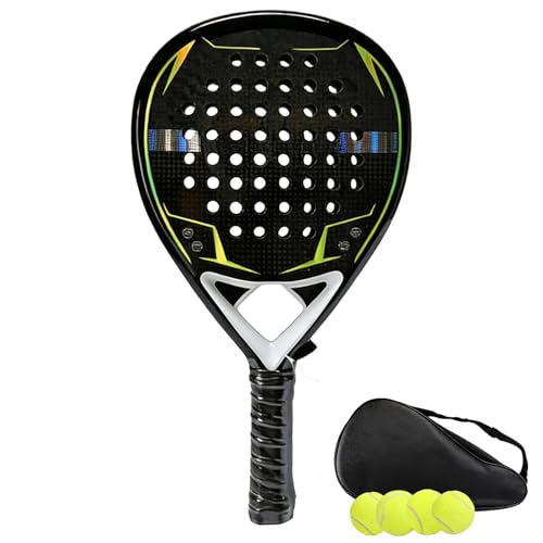 Set de raquetas para tenis de playa, fibra de carbono 12K