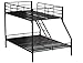 Zinus Hani Easy Assembly Quick Lock Metal Bunk Bed / Quick To Assemble in Under an Hour / Twin over Full
