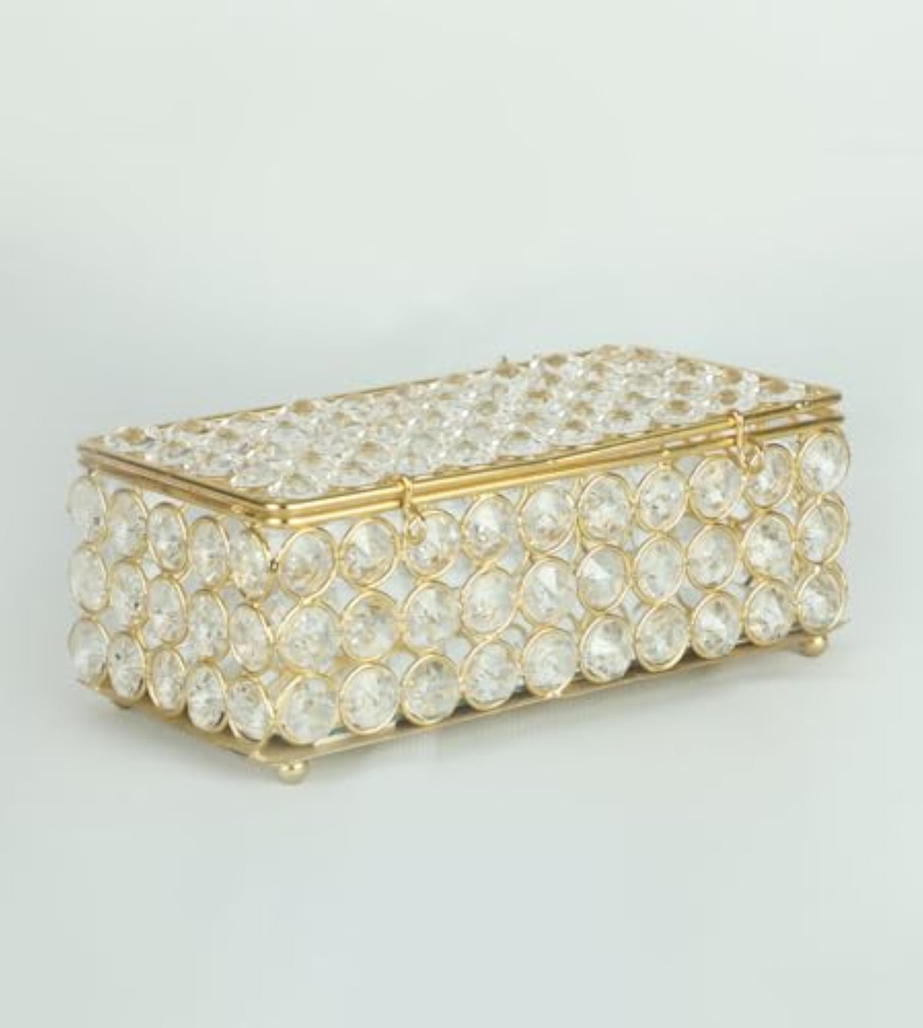 Luxurious Crystal Jewel Case for Women