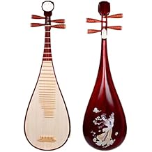 Rosewood Pipa, Chinese Lute, Strings are Assembled to Meet The Requirements in The Condition