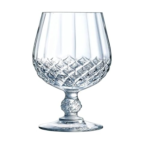 CRISTAL D'ARQUES Longchamp Brandy Glass Set Cover