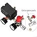 Secbolt Pressure Switch Manifold Regulator Gauges Air Compressor Pressure Switch Control Valve 90-120PSI (American Pattern)