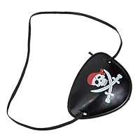 DEARMAMY Benda Pirata Decorazioni Per Feste Pirata Occhio Di Halloween Mascherata Per Gli Occhiali Patch Per Gli Occhi Dei Pirati Di Halloween Maschera Per Gli Occhi Pigri Corda Elastica