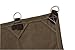 Tarp Nation RG12005007OD3CS Heavy Duty Canvas Tarp with D-Rings, Water, Mold, and Mildew Resistant, 18 oz.
