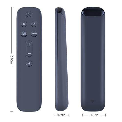 Télécommande de rechange PZL : contrôle surround fluide Bar 5.1 - 5