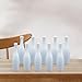 Kids Bowling Toy Indoor Outdoor Bowling Toys 10 Bottles Play Toy Portable Bowling Pins for Children Backyard Garden Lawn, White