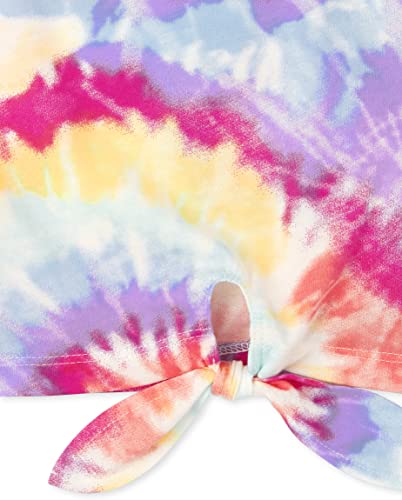 The Children's Place Girls' Print Ruffle Top3