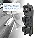 RUIANOMG Master Power Window Switch Replacement for Camry 1997-2001 Corolla 1998-2002 Avalon 1998 1999, Replace 84820AA011, 84820AA011