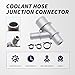 OXCANO 15834773 Aluminum Coolant Radiator Hose Y Junction Connector Compatible with Chevrolet Silverado Suburban Tahoe Avalance, GMC Sierra Yukon, Cadillac Escalade