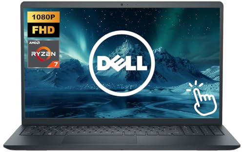 Laptop Dell táctil 15.6" Ryzen 7 16GB RAM 1TB SSD miniatura 1