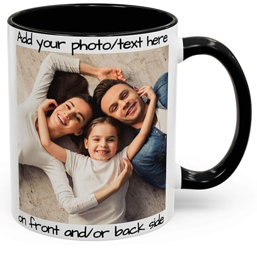 Taza personalizada, taza personalizada, 11 oz, taza de cerámica c...