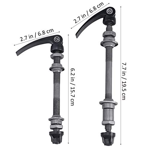 WINOMO 1 par MTB Hub Bicicleta Liberação Rápida Estrada Mountain Bike Front & Rear Axle Eixo Oco Con