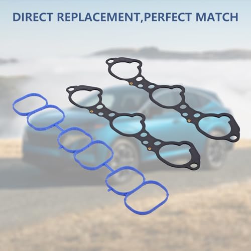 Image of Intake Manifold Gasket Set Compatible with Nissan Infiniti Vehicle 3.5L V6 Gas 2007-2024 Altima Maxima Murano Pathfinder Quest 2014-2016 QX60 JX35, Replace#MS97143