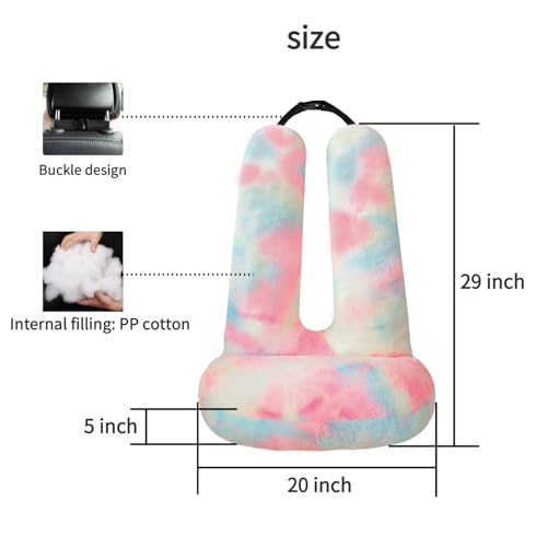 Image of FHSGGP Travel Pillow Car Travel Sleep Support Pillow