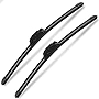 AUTOBOO OEM Quality 22' + 22' Premium All-Seasons Durable Stable And Quiet Windshield Wiper Blades 2 Pack ( pair for front windshield )