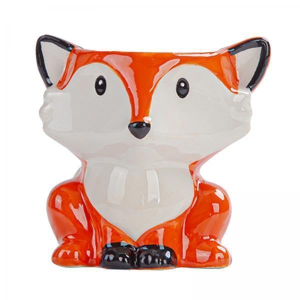 ATORSE 2xCartoon Ceramic Plant Succulent Planter Desk Flower Pot Fox 8x7x7.5cm-image-14
