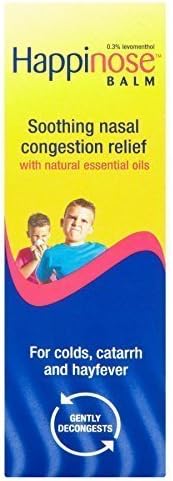 6 x Happinose Balm Soothing Nasal Congestion Relief 14g by Happinose