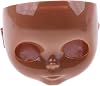 Luzhengyang Tanned Faceplate Head with Screws for Blythe Takara Custom | Changing Face Shell