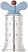 Alessi Michael Graves Pepper Mill Black, 6.3cm diameter, 13.2cm high