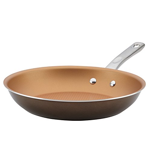 Best Ayesha Curry Porcelain Enamel Nonstick Skillet 3 Ayesha Curry Home Collection Nonstick Frying Pan / Fry Pan / Skillet - 11.5 Inch