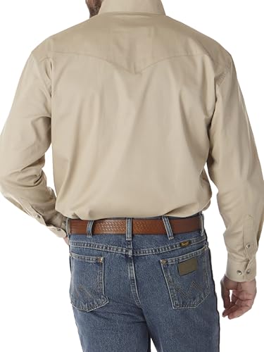 WranglermensPainted Desert Two Pocket Long Sleeve Button Shirt3