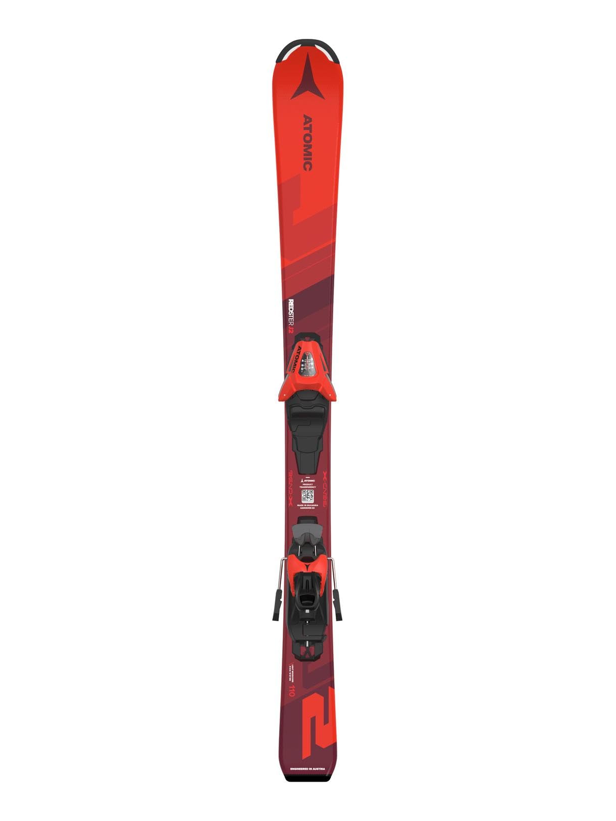 ATOMIC Redster J2 (100-120 cm) + C 5 GW Kit de ski Rouge/rouge Taille 120 cm