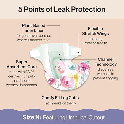 Save 51% on The Honest Company Hypoallergenic Diapers - Image 3