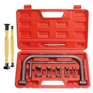 QZQUFJ 12-teiliges Ventilfederkompressor Werkzeug Kit