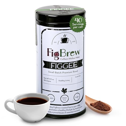 Figbrew 101FGE-03 Superfood Coffee Alternative - Caffeine-Free, Digestion-Friendly Coffee Substitute | Organic & Gluten-Free cover