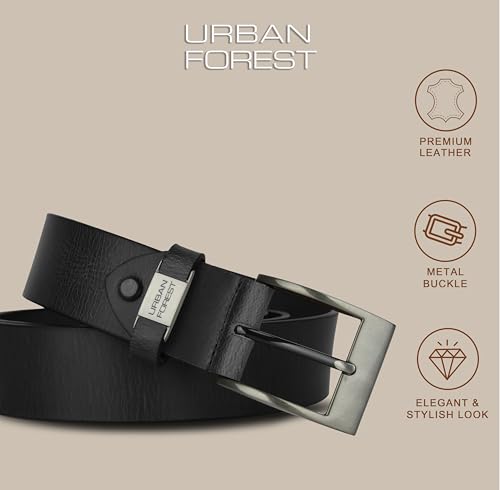 Image of URBAN FOREST Oak Casual Leather Belt for Men
