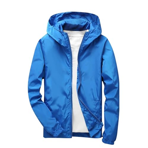 Kids Rain Jacket Youth Waterproof Hooded Raincoats for Boys Girls Lightweight Windbreaker Fall Removable Hood