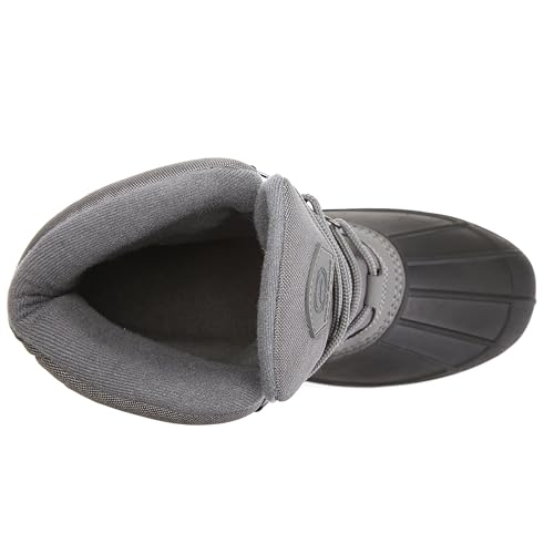 Mens Snow Boots Waterproof, Insulated Cold Weather Footwear for Winter Snow, Sizes 8-13 6