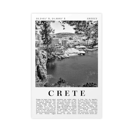 Poster sur toile Crète Grèce pour raviver un mur blanc triste