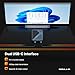 ORIGIMAGIC N1 Mini PC Ryzen 7 5825U, Light Gaming Mini Computer, 16GB DDR4 512GB SSD, 4K Quad Display (HDMI/Type-C), WiFi 6E/ BT5.2/USB 3.2, 2.5G LAN, 11 Pro Micro Desktop Computer, Home/Office/School