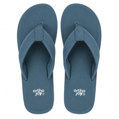 Image of ORTHO JOY Men Doctor Ortho slippers | Extra Soft comfortable and stylish flip flop slippers for Men in exciting colors |Lightweight | Anti Skid | Daily Use Chappal